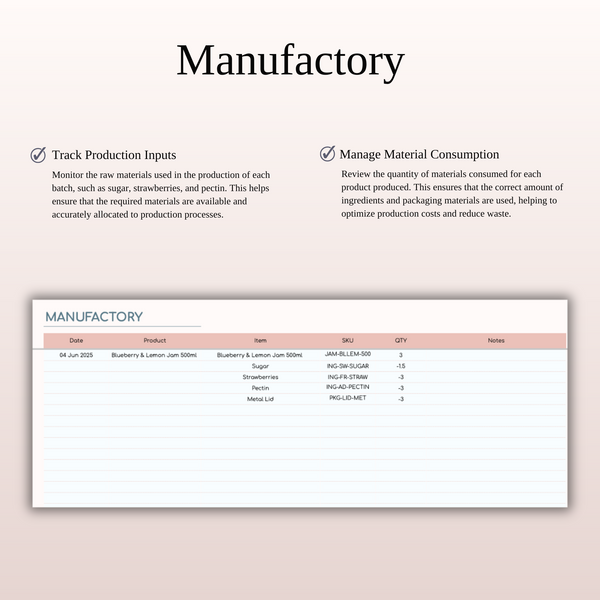 Inventory Tracker Spreadsheet Template for Google Sheets & Excel - SpreadsheetsHub