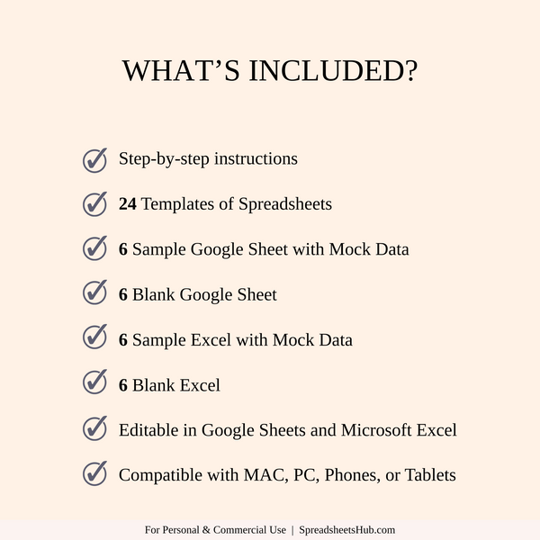 PLR - Trading Journals for Tracking Financial Markets - SpreadsheetsHub