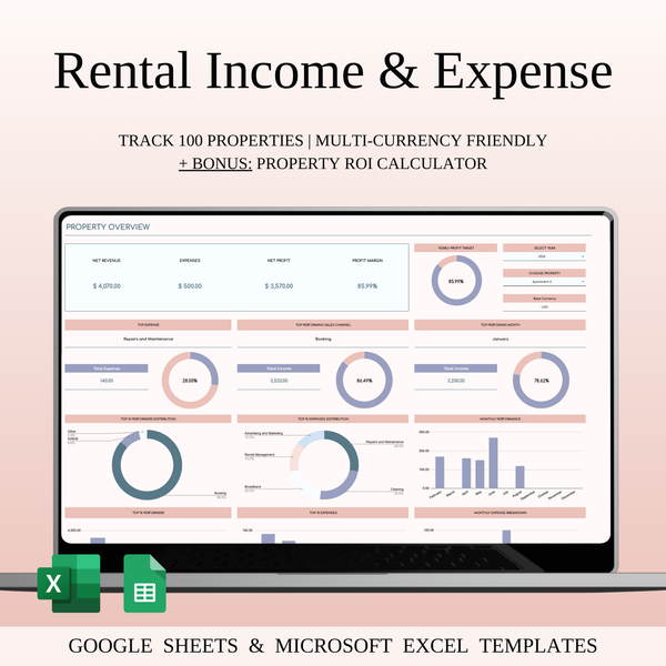 Rental Property Accounting & Bookkeeping - SpreadsheetsHub