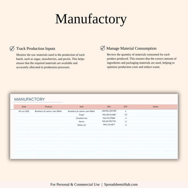 PLR - Inventory Tracker - SpreadsheetsHub