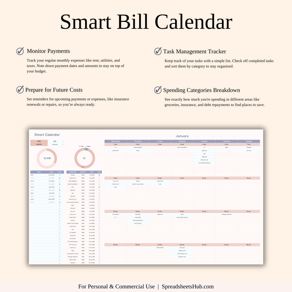 PLR - Annual Zero-Based Budgeting Spreadsheet Template - SpreadsheetsHub