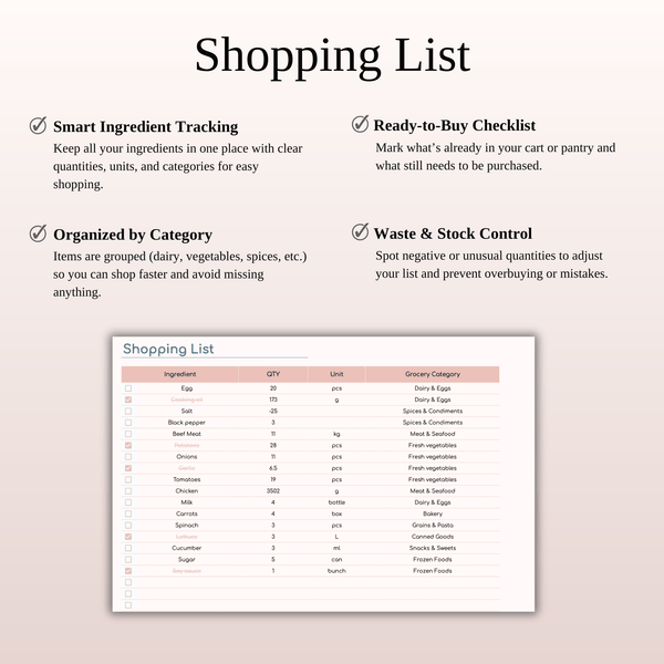 ADHD Planner Spreadsheet Template for Google Sheets & Excel - SpreadsheetsHub