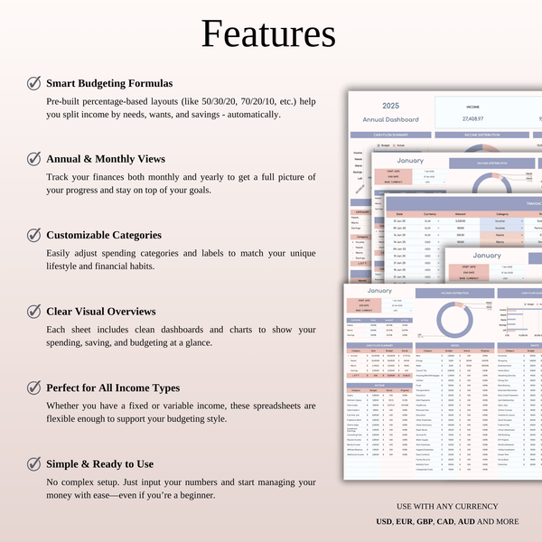 50/30/20 & Alternative Budgeting Methods - SpreadsheetsHub