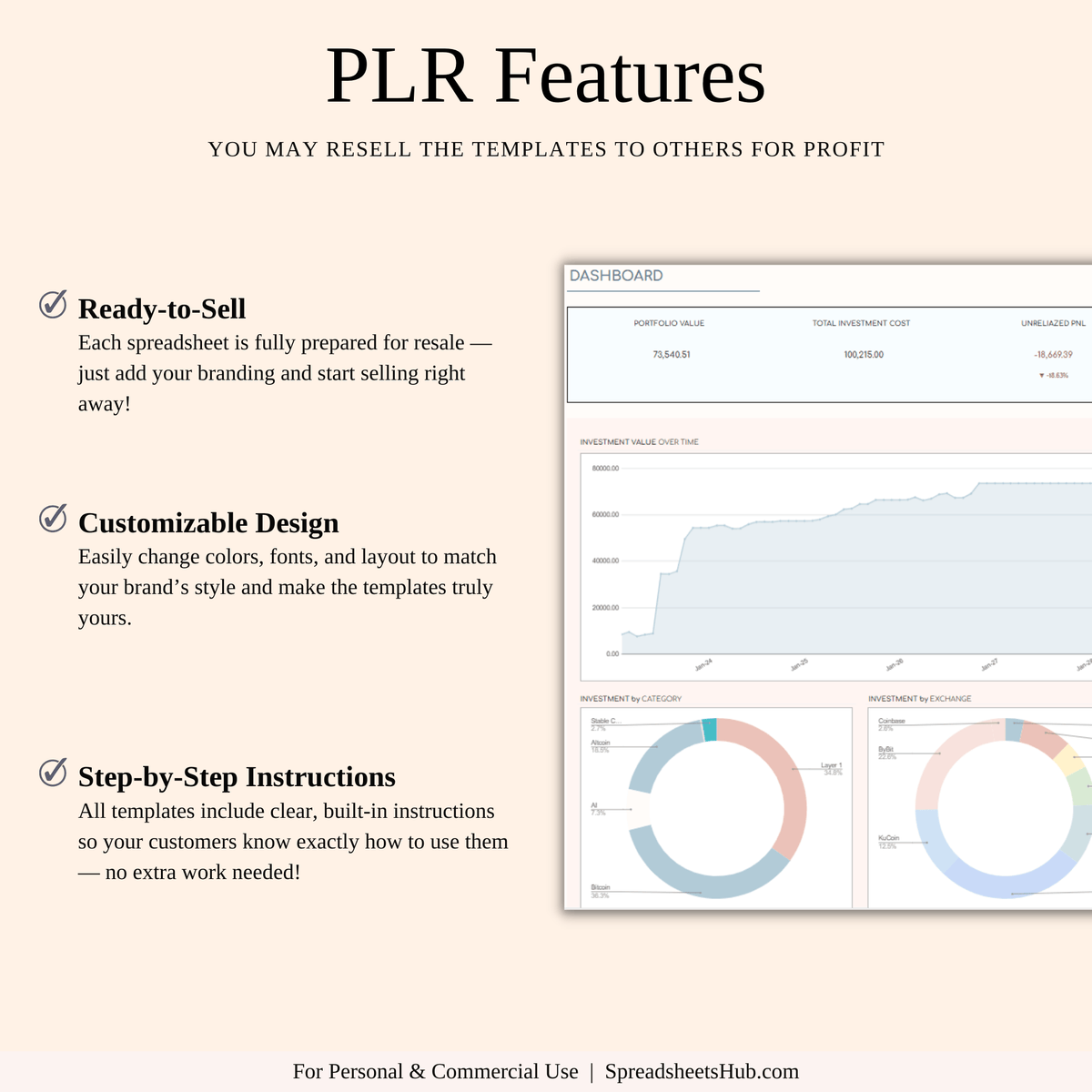 PLR - Cryptocurrency Investment Portfolio Tracker (With Resale Rights)