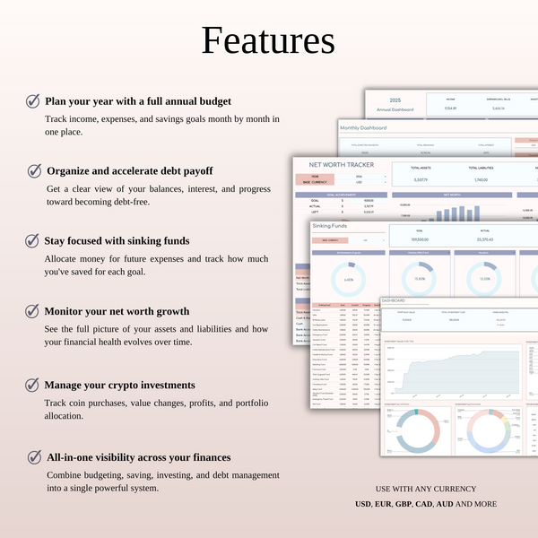 Financial Freedom Roadmap - SpreadsheetsHub