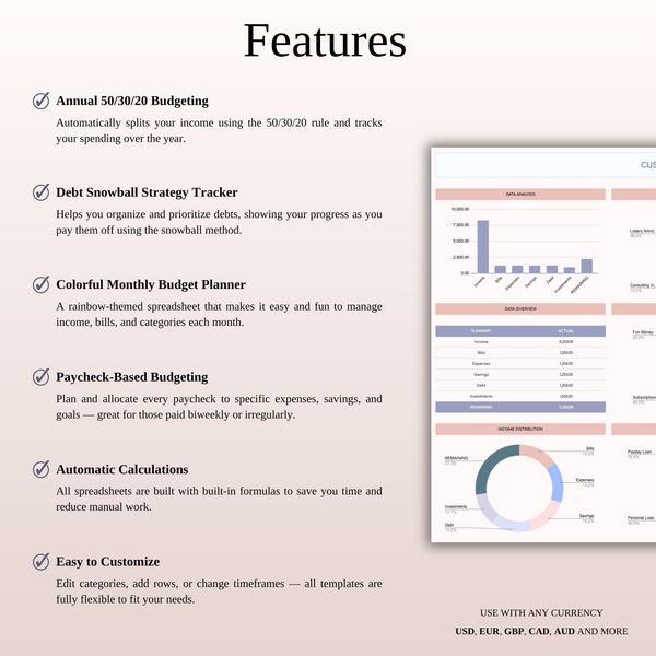 Time-Saving Spreadsheet Bundle - SpreadsheetsHub