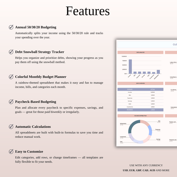 Time-Saving Spreadsheet Bundle - SpreadsheetsHub