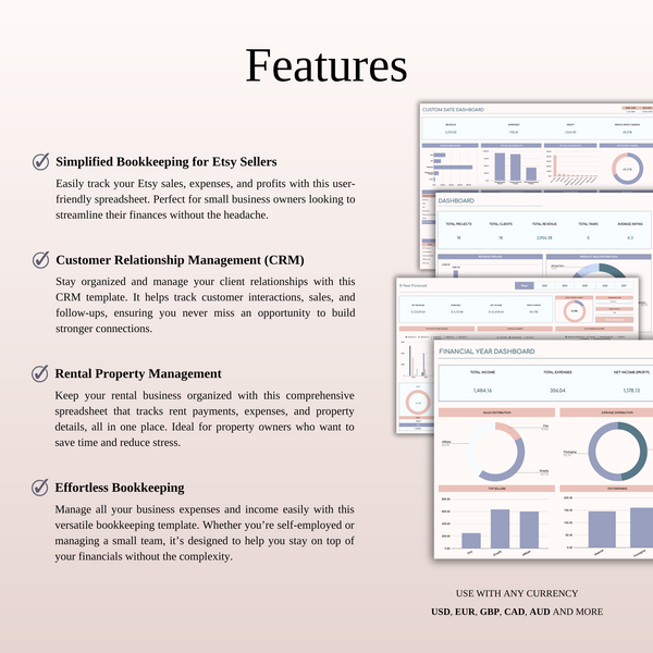Small Business Bundle - SpreadsheetsHub