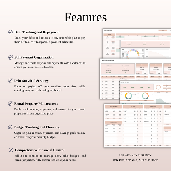 Financial Management Spreadsheets - SpreadsheetsHub