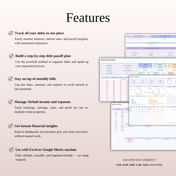 Premium Finance Tools - SpreadsheetsHub