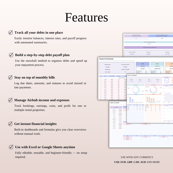 Premium Finance Tools - SpreadsheetsHub