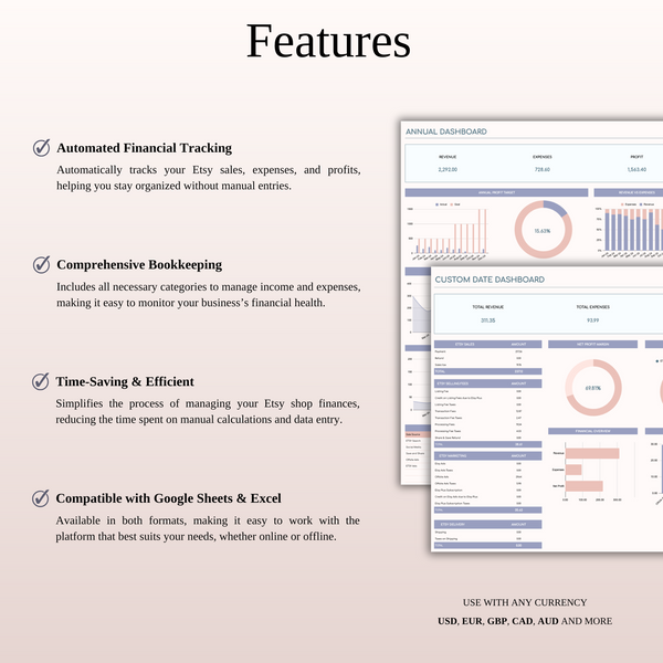 Premium Tools for Etsy Seller - SpreadsheetsHub