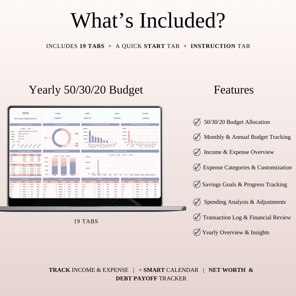 50/30/20 & Alternative Budgeting Methods - SpreadsheetsHub