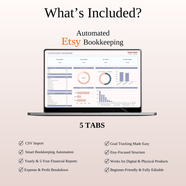 Premium Tools for Etsy Seller - SpreadsheetsHub