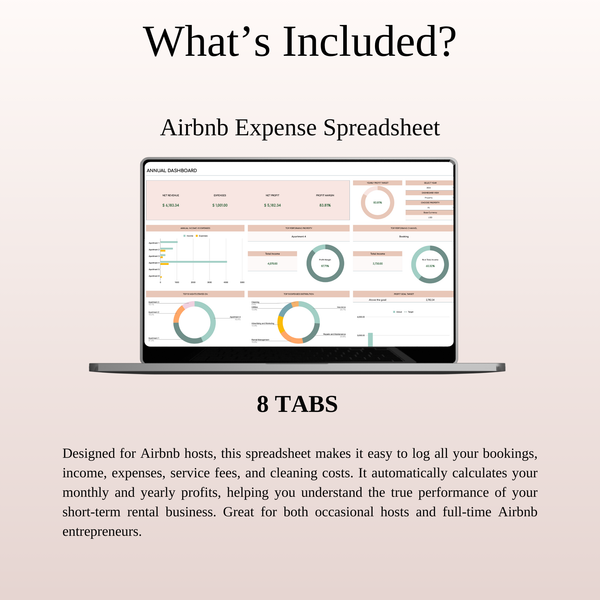 Rental Property & Airbnb Management - SpreadsheetsHub