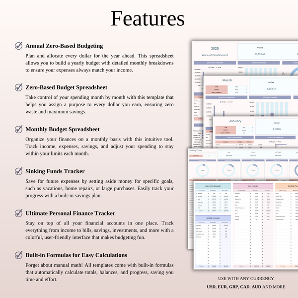 Zero-Based Budgeting Toolkit - SpreadsheetsHub