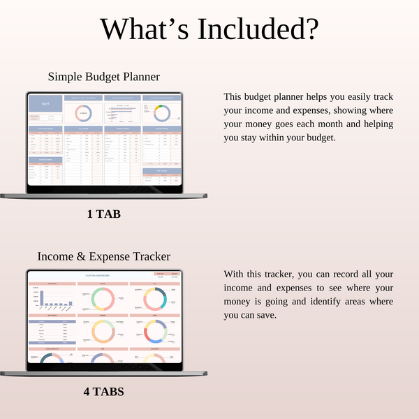 Expense & Bill Management Bundle - SpreadsheetsHub