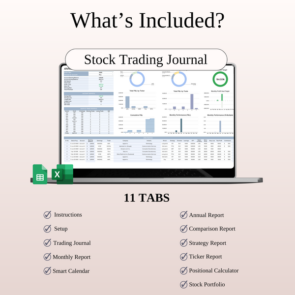 Stocks & Options Trading Bundle – Google Sheets & Excel - SpreadsheetsHub