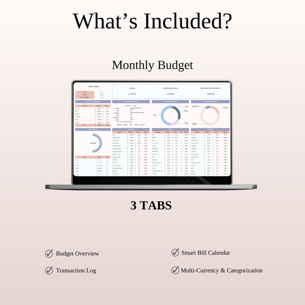 Home & Household Finance Organizers - SpreadsheetsHub