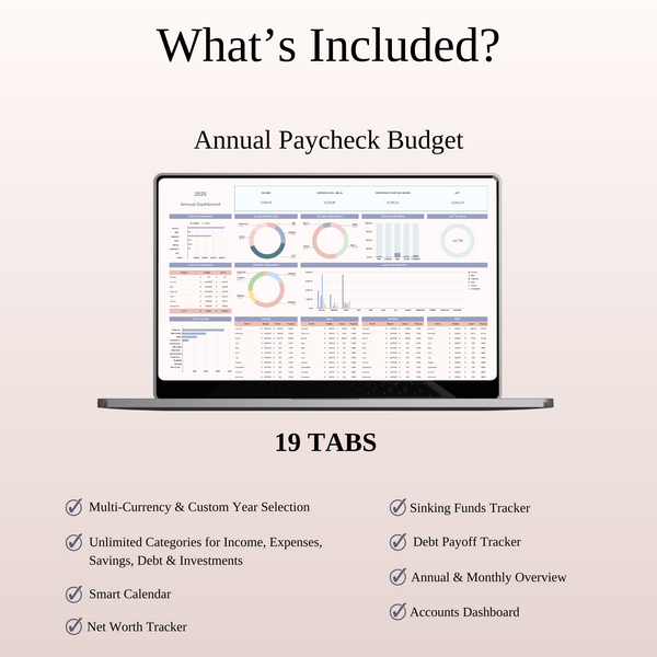 Paycheck Budgeting Power Tools - SpreadsheetsHub