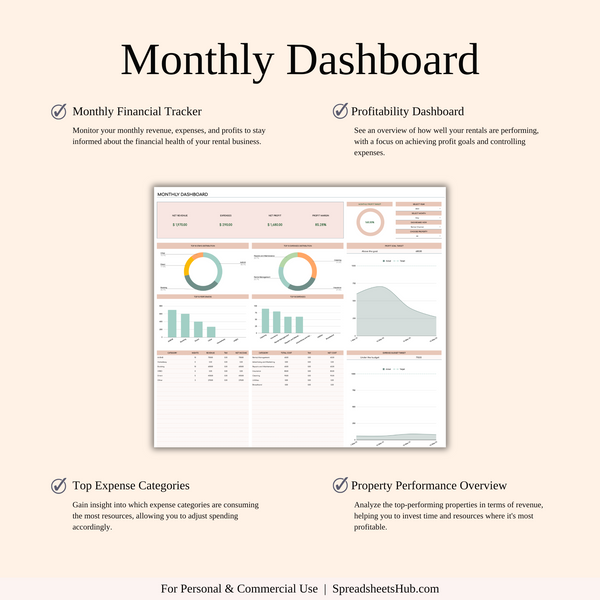 PLR - Airbnb Spreadsheet Template (Elegant Theme) - SpreadsheetsHub