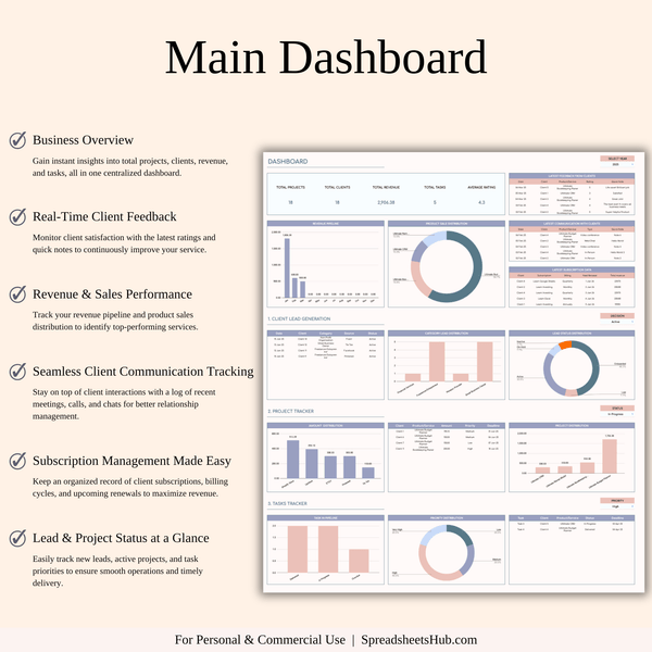 PLR - CRM Template for Excel and Google Sheets - SpreadsheetsHub