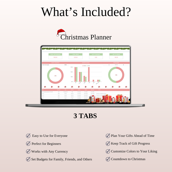 Holiday & Special Event Planners - SpreadsheetsHub