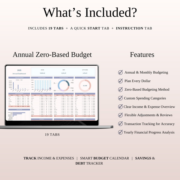 Zero-Based Budgeting Toolkit - SpreadsheetsHub