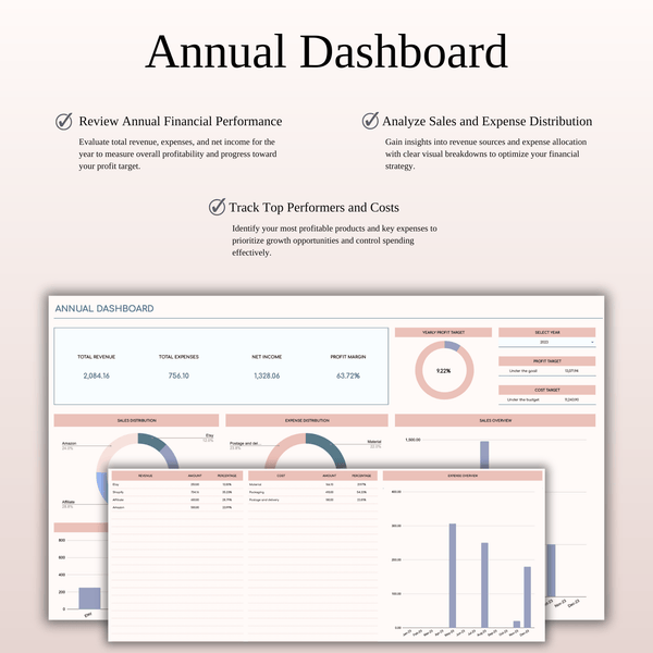Small Business Bookkeeping Spreadsheet Template for Excel & Google Sheets - SpreadsheetsHub