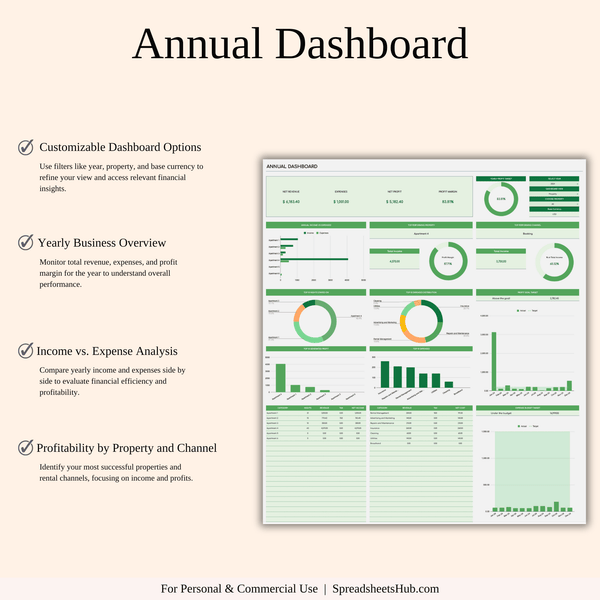 PLR - Zillow Property Management (Green Theme) - SpreadsheetsHub