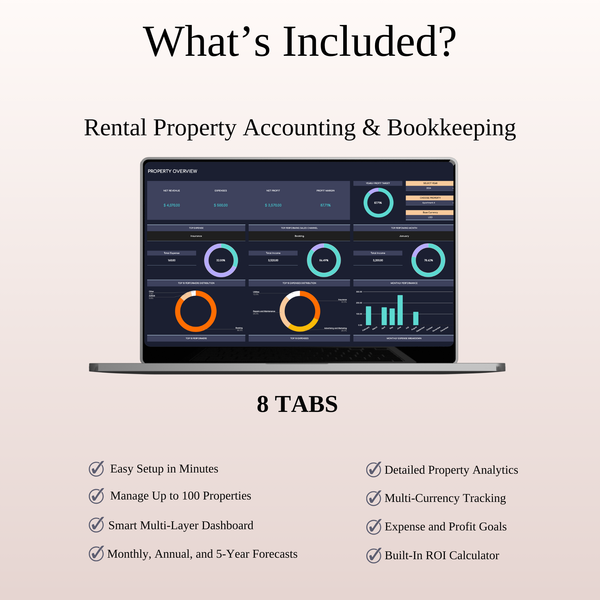 Financial Tools in Dark Theme - SpreadsheetsHub