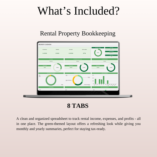 Rental Property Accounting & Bookkeeping - SpreadsheetsHub