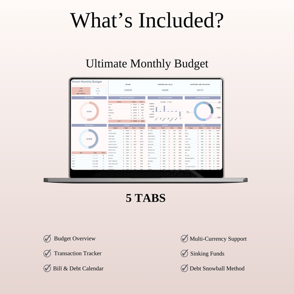 Ultimate Family Organizer Bundle - SpreadsheetsHub