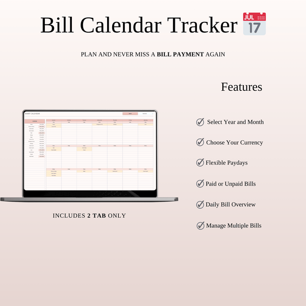 Bill Payment & Tracking Essentials - SpreadsheetsHub