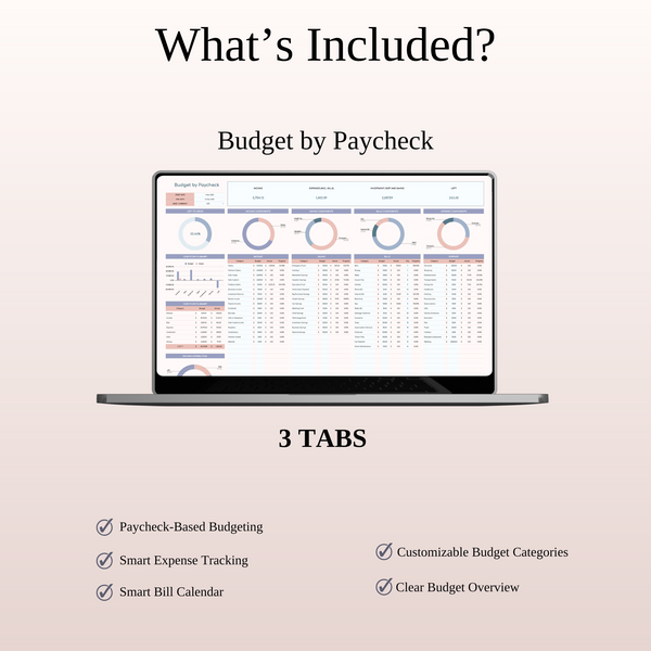 Paycheck Budgeting Power Tools - SpreadsheetsHub
