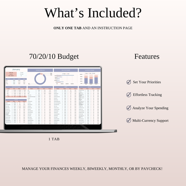 50/30/20 & Alternative Budgeting Methods - SpreadsheetsHub