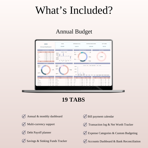 Life Organizer Bundle - SpreadsheetsHub