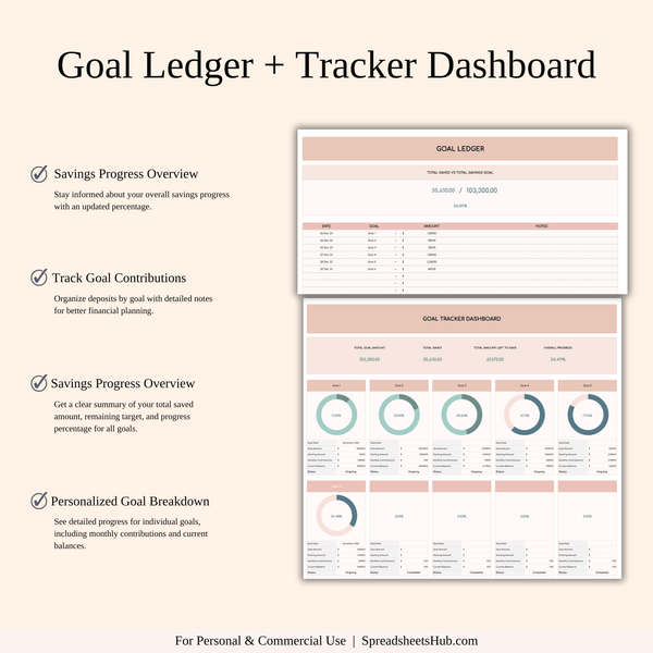 PLR - Easy Budget Planner (Elegant Theme) - SpreadsheetsHub