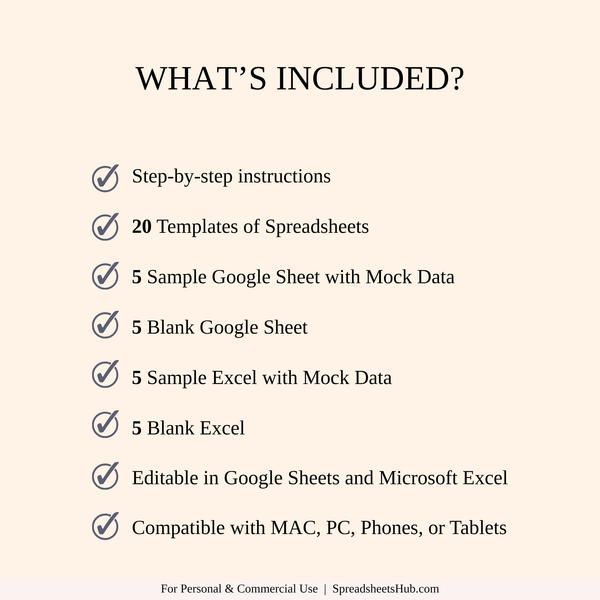 PLR - Ultimate Trading Journal Bundle - SpreadsheetsHub