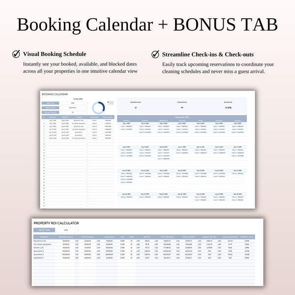 Ultimate Airbnb Host CSV Tracker: Excel & Google Sheets Template for Income and Expenses - SpreadsheetsHub