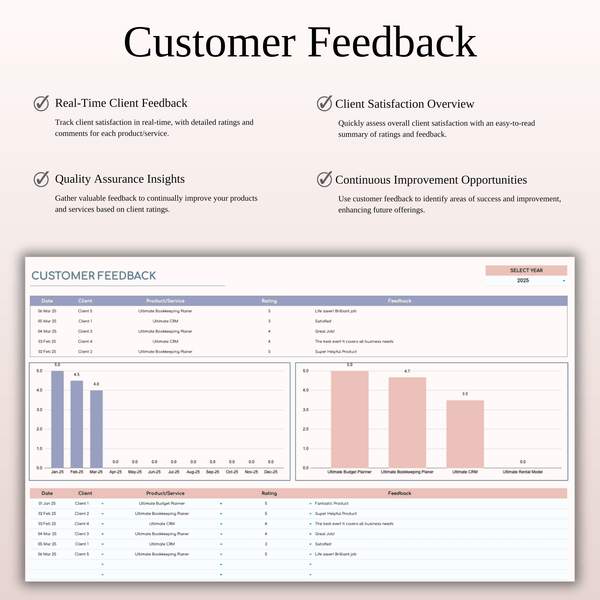 CRM Template for Excel and Google Sheets - SpreadsheetsHub