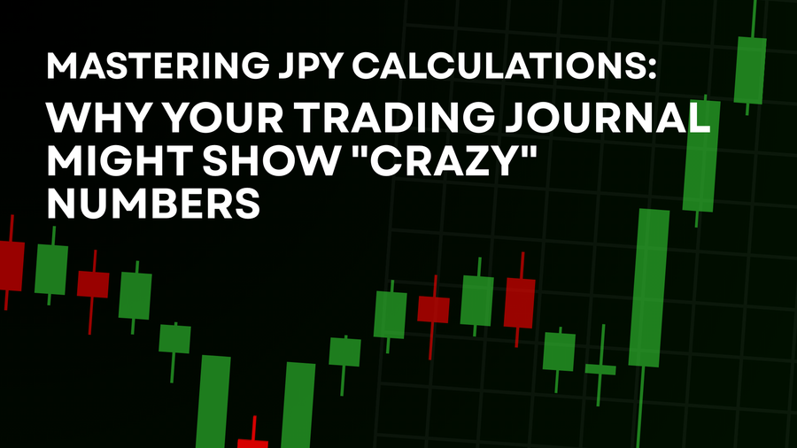 Mastering JPY Calculations: Why Your Trading Journal Might Show "Crazy" Numbers