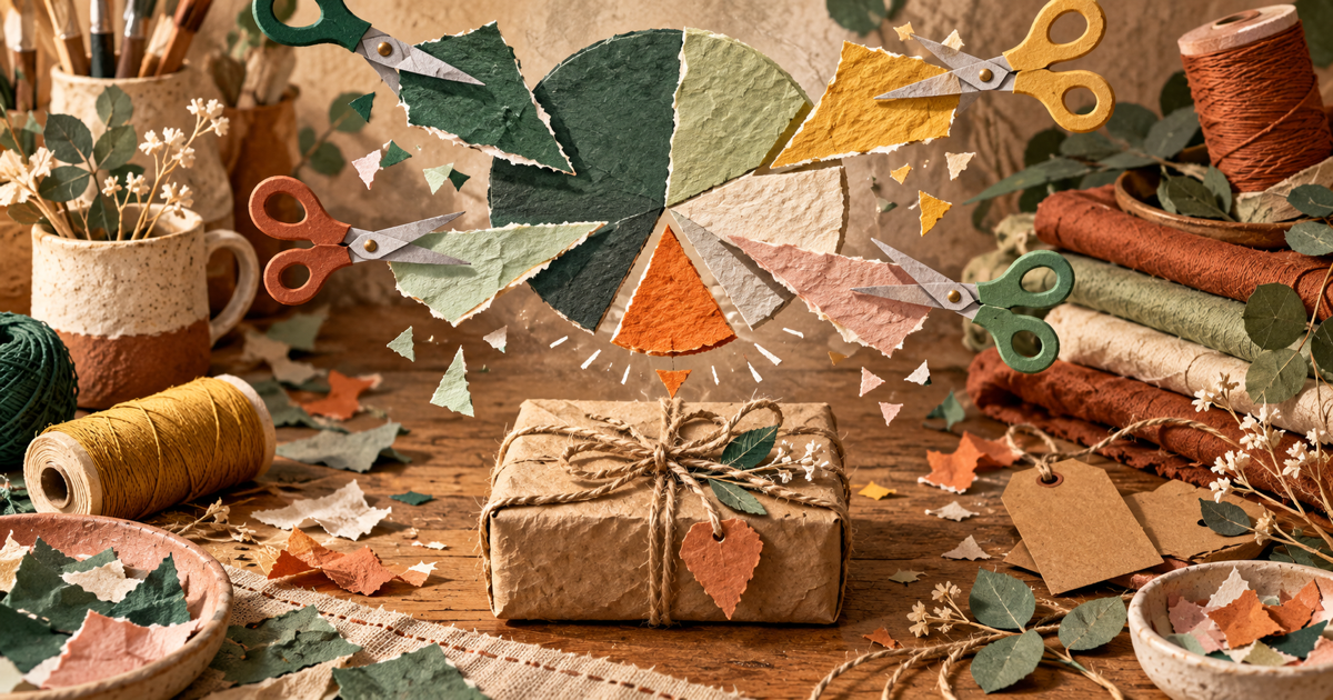 One Etsy sale split into the fees Etsy keeps and the profit the seller keeps