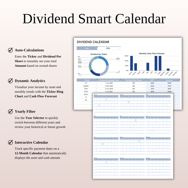 Retirement Portfolio Tracker & Planner for Google Sheets & Excel - SpreadsheetsHub