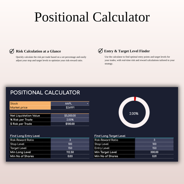 Options, Stock & Futures Trading Journal Template (Dark Mode) - SpreadsheetsHub