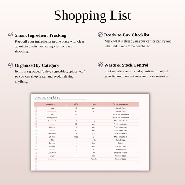 ADHD Planner Spreadsheet Template for Google Sheets & Excel - SpreadsheetsHub