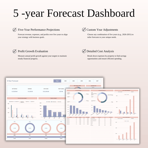 Zillow Income & Expense Spreadsheet for Hosts & Property Managers for Excel & Google Sheets - SpreadsheetsHub