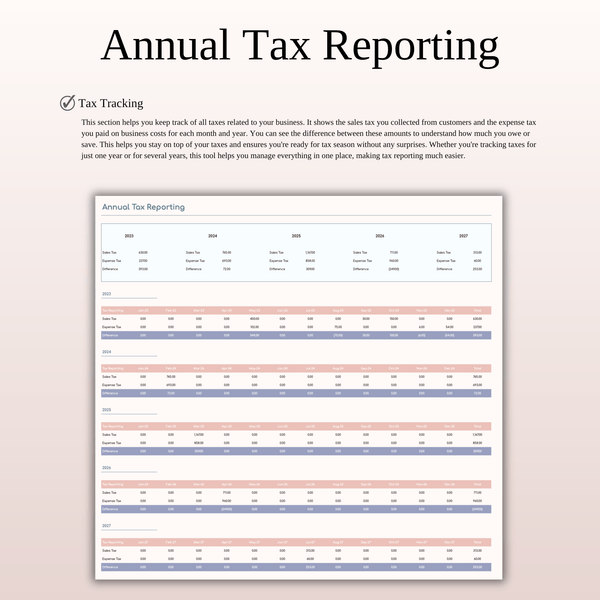 Small Business Bookkeeping Spreadsheet Template for Excel & Google Sheets - SpreadsheetsHub