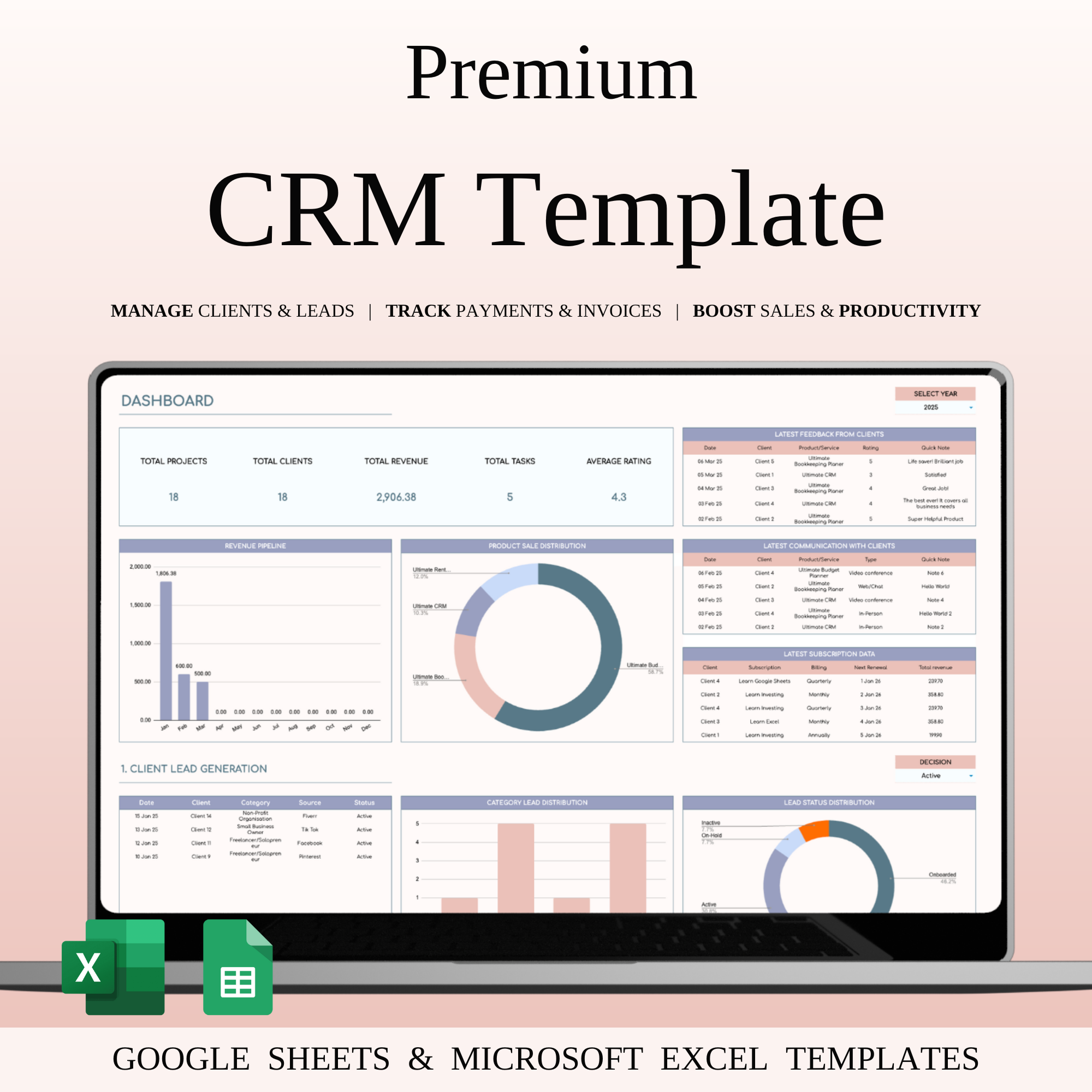 Excel Crm Template