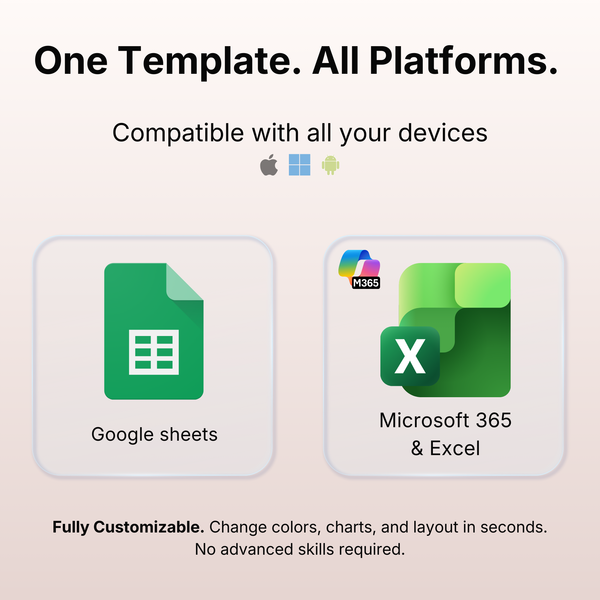 Swing Trading Journal Template for Google Sheets & Excel - SpreadsheetsHub